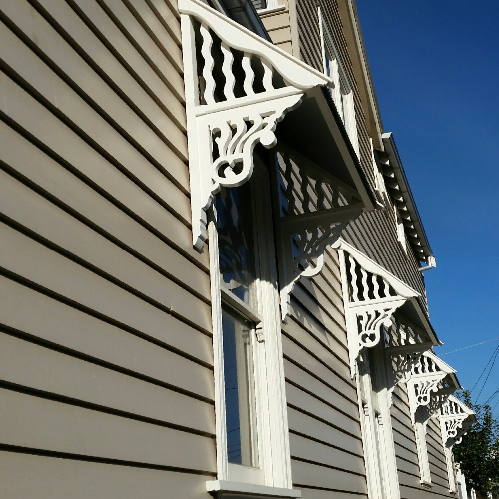 Painting The Decorative Details Awnings Sterling Painters Melbourne