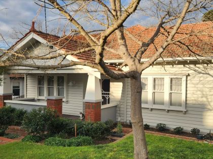 Finished exterior repaint in Ascot Vale